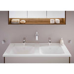 VitrA Integra Etajerli Çift Gözlü Lavabo, 120x47 cm