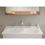 VitrA Integra Etajerli Çift Gözlü Lavabo, 120x47 cm