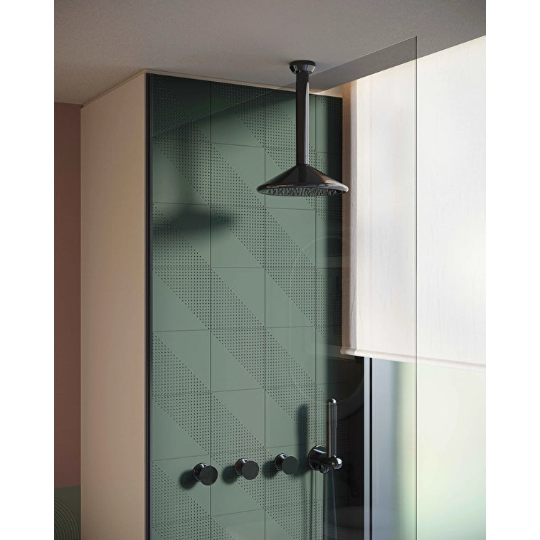 VitrA Liquid Ankastre Duş Seti, Parlak Siyah