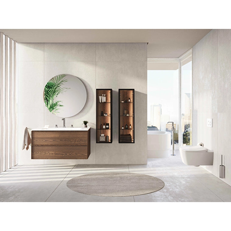 VitrA Suit Küvet Bataryası (Yerden, El Duşlu), Parlak Krom