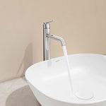 VitrA Origin Classic Lavabo Bataryası (Üstten Kumandalı, Çanak), Parlak Krom