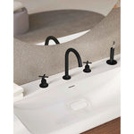 VitrA Origin Classic Lavabo Bataryası (3 Delikli Lavabolar İçin), Mat Siyah