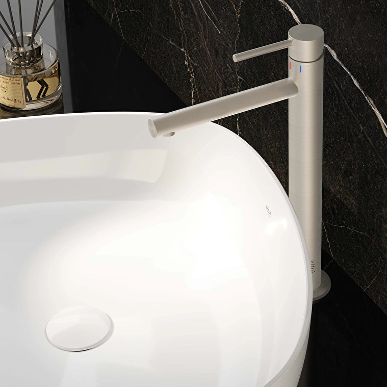 VitrA Outline Asimetrik Çanak Lavabo, 56 cm, Beyaz