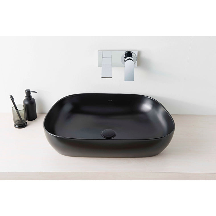 VitrA Outline Çanak Lavabo, 63 cm, Mat Siyah