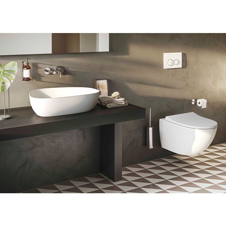 VitrA Outline Asimetrik Çanak Lavabo, 56 cm, Mat Beyaz