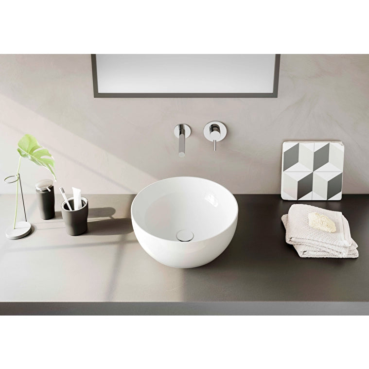 VitrA Outline Yuvarlak Çanak Lavabo, 40 cm, Beyaz