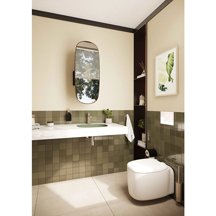 VitrA Plural Rim-Ex Kanalsız Asma Klozet, 55 cm, Mat Beyaz
