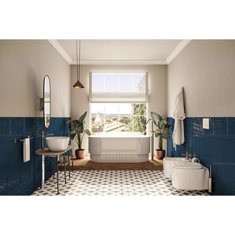 VitrA Plural Rim-Ex Kanalsız Asma Klozet, 55 cm, Parlak Beyaz
