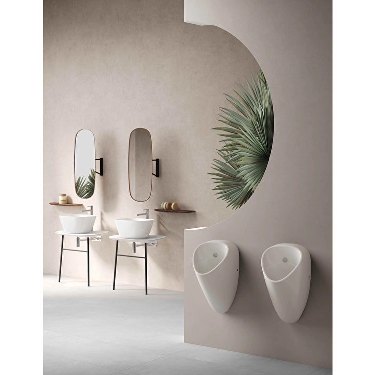 VitrA Plural Kare Yüksek Çanak Lavabo, 45 cm, Mat Beyaz