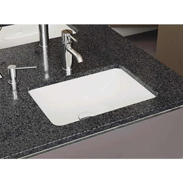 VitrA S20 Tezgahaltı Lavabo, Dikdörtgen, Kompakt, 50x37 cm