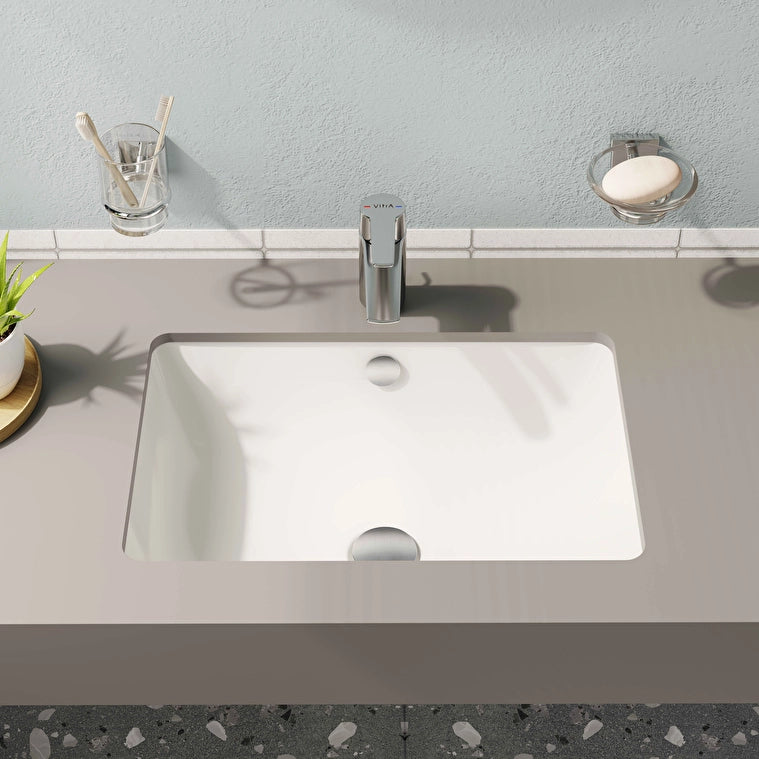 VitrA S20 Tezgahaltı Lavabo, Dikdörtgen, 55x37 cm