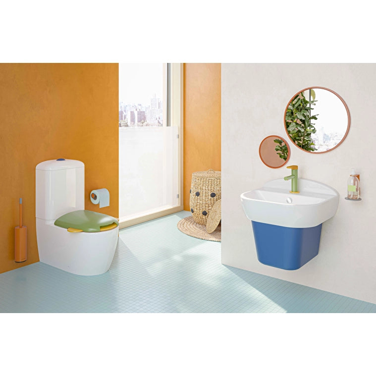 Vitra Sento Çocuk Lavabo Bataryası Yeşil - Turuncu