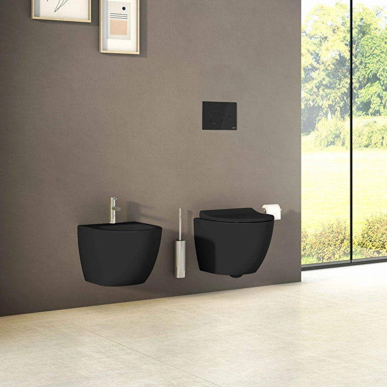 VitrA Origin Kumanda Paneli, Siyah-Cam