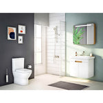 VitrA Integra Round Takım Klozet Rim-ex, Duvara Tam Dayalı, 62 cm, Beyaz