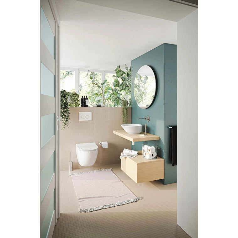 VitrA Geo Çanak Lavabo, Yuvarlak, Kompakt, 38x38 cm