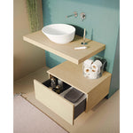 VitrA Geo Çanak Lavabo, Yuvarlak, Kompakt, 38x38 cm