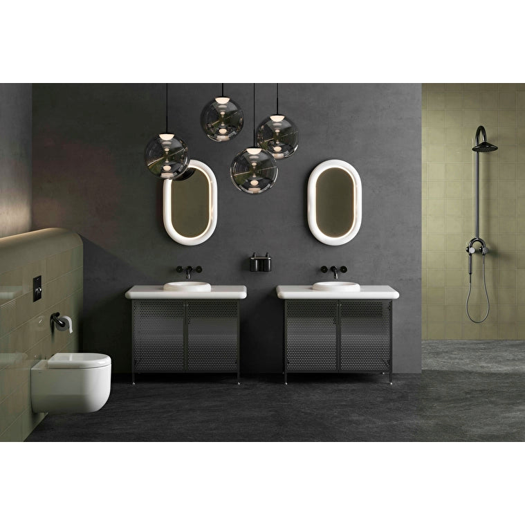 VitrA Liquid Sıvı Sabunluk Tutacağı, Parlak siyah