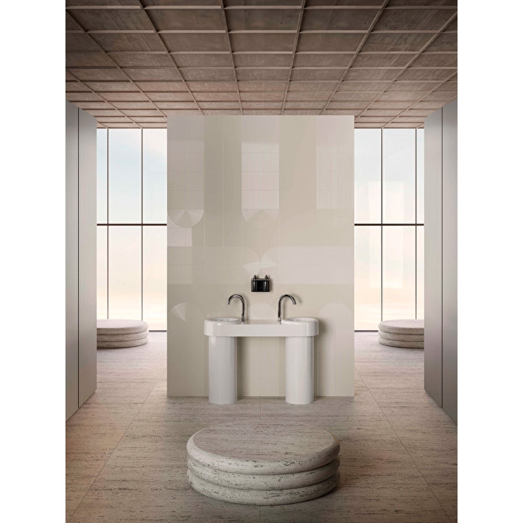 VitrA Liquid Çift Gözlü Lavabo, 110 cm