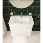 VitrA S20 Round Etajerli Lavabo, Yuvarlak, 80x46 cm