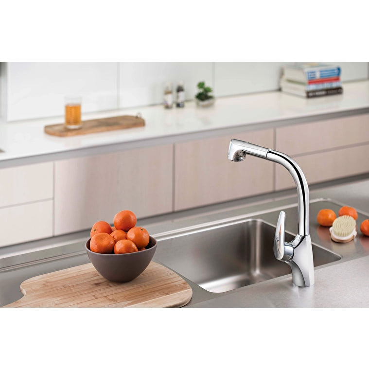 Artema V3 Pull-Out Eviye Bataryası, Parlak Krom