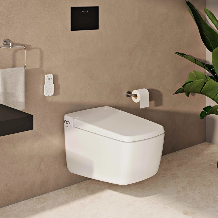 Vitra V-Care 2 Prime Akıllı Asma Klozet, Rim-ex, 62 cm
