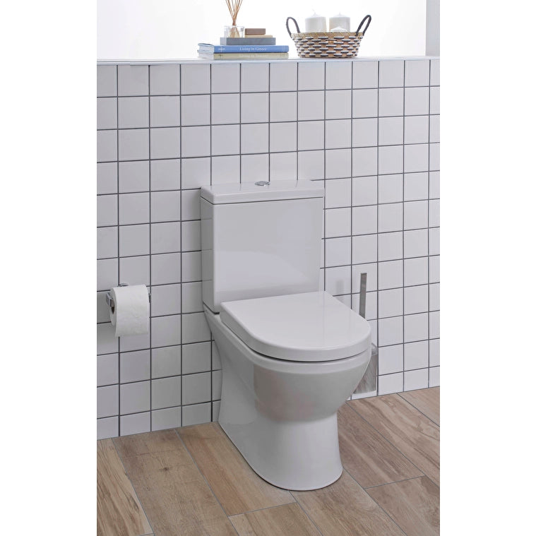 VitrA Integra Round Takım Klozet Rim-ex, Duvara Tam Dayalı, 62 cm, Beyaz