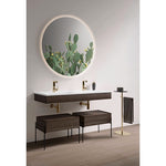 VitrA Equal Çift Gözlü Etajerli Lavabo, 130x52 cm