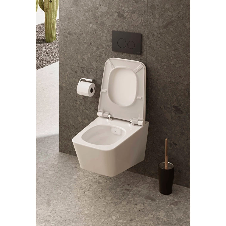 VitrA Equal Klozet Kapağı, Yavaş Kapanır, Kolay Sökülebilir