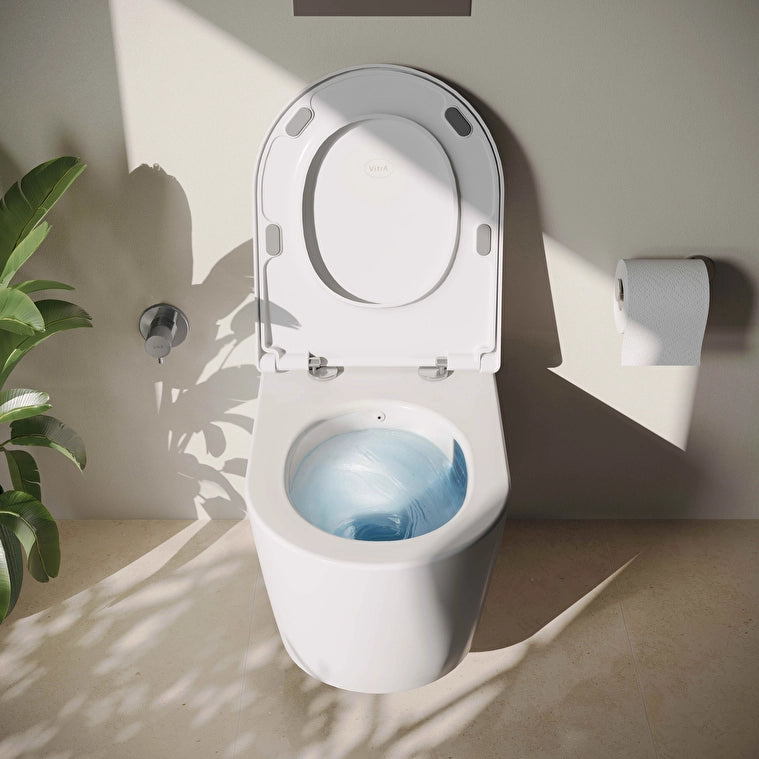 VitrA Metropole Round Asma Klozet, QuantumFlush, 56 cm