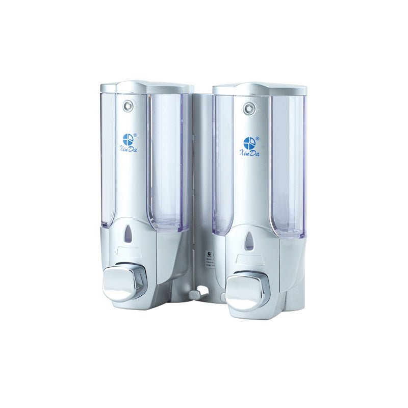 Xinda Gümüş Manuel İkili Sıvı Sabun Verici ZYQ138S