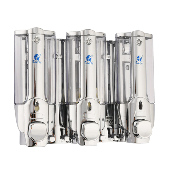 Xinda Krom Manuel Üçlü Sıvı Sabun Verici ZYQ138T