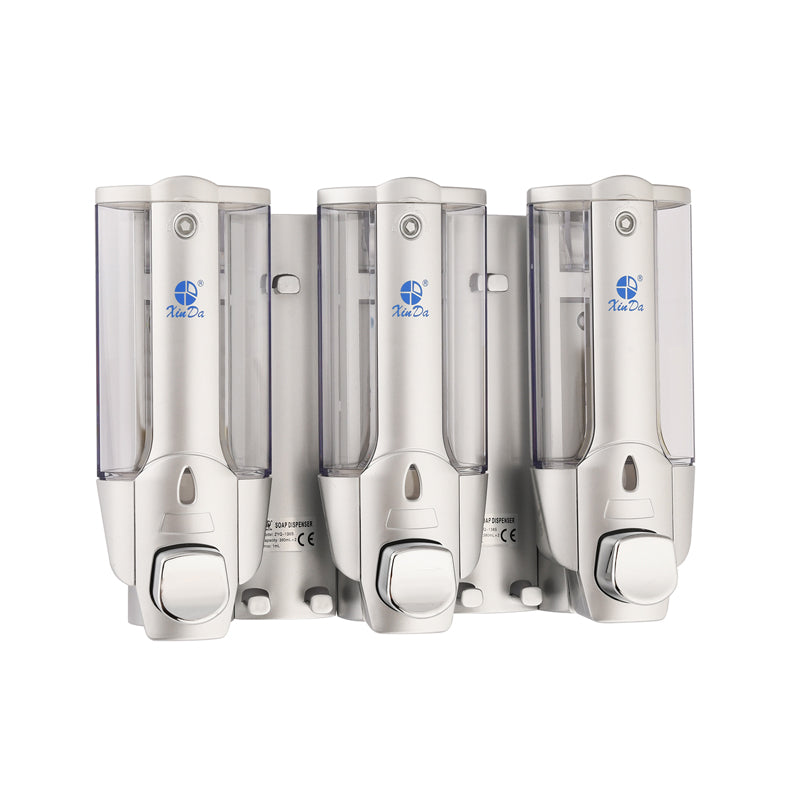 Xinda Silver Manuel Üçlü Sıvı Sabun Verici ZYQ138T