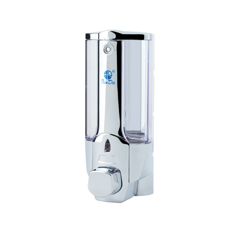 Xinda Beyaz Manuel Tekli Sıvı Sabun verici ZYQ138 Krom