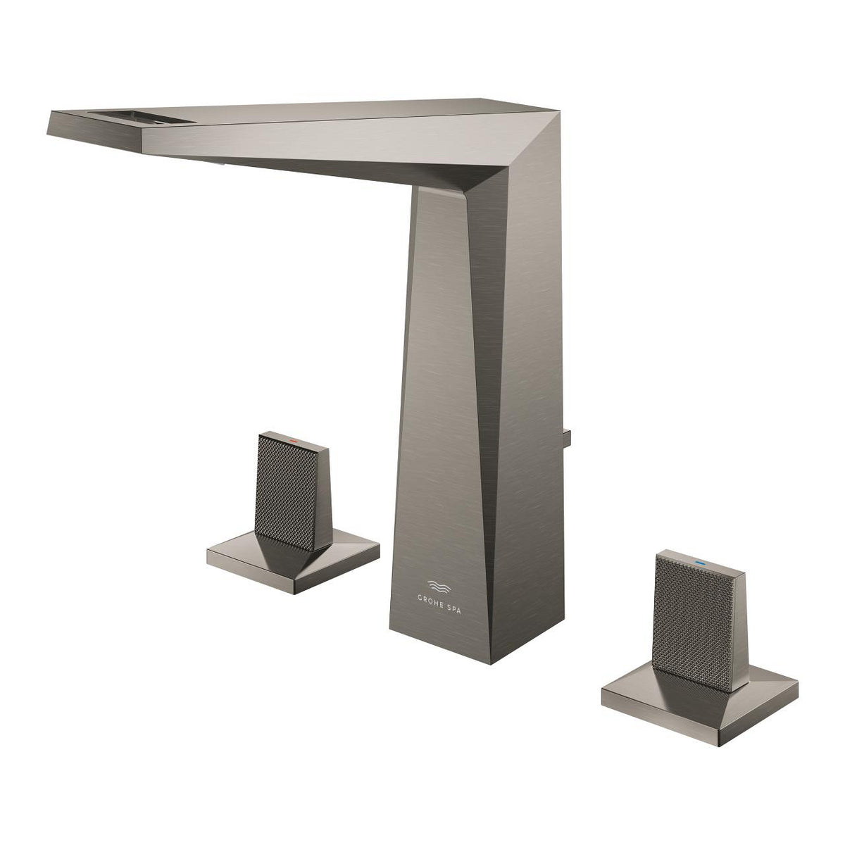 Grohe Allure Brilliant Private Collection 3 Delikli Lavabo Bataryası L-Boyut, Brushed Hard Graphite