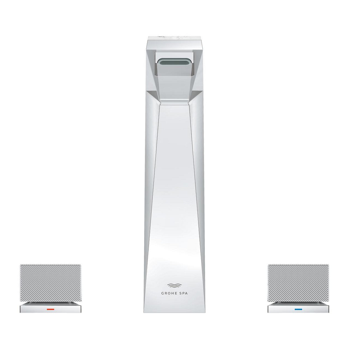 Grohe Allure Brilliant Private Collection 3 Delikli Lavabo Bataryası L-Boyut, Krom