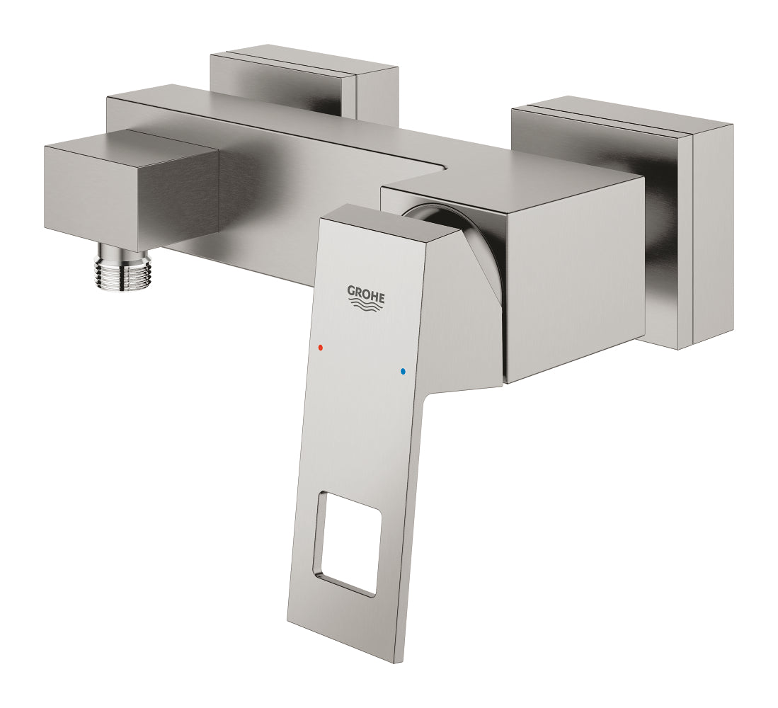 Grohe Eurocube Duş Bataryası, Paslanmaz Çelik