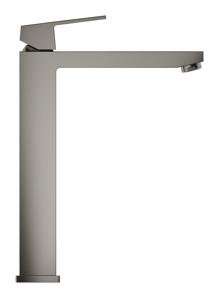 Grohe Eurocube Tezgah Üstü Lavabo Bataryası, Fırçalı Sert Grafit