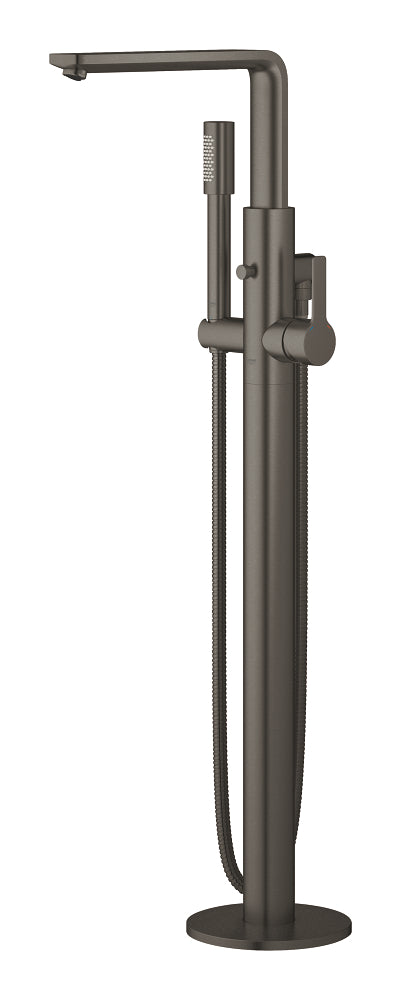 Grohe Lineare Yerden Küvet Bataryası (Sıva Üstü Grubu), Fırçalı Sert Grafit
