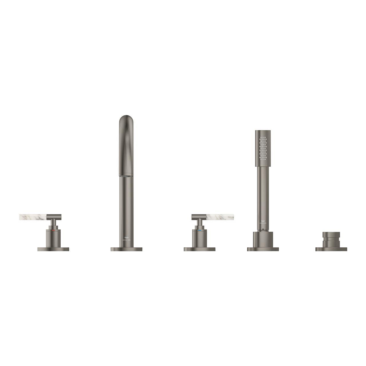 Grohe Atrio  Private  Collection5 Delikli Küvet Bataryası - 25224MG0
