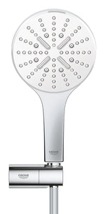 Grohe RainShower SmartActive 130 El Duşu, 3 Akışlı, Krom-Beyaz