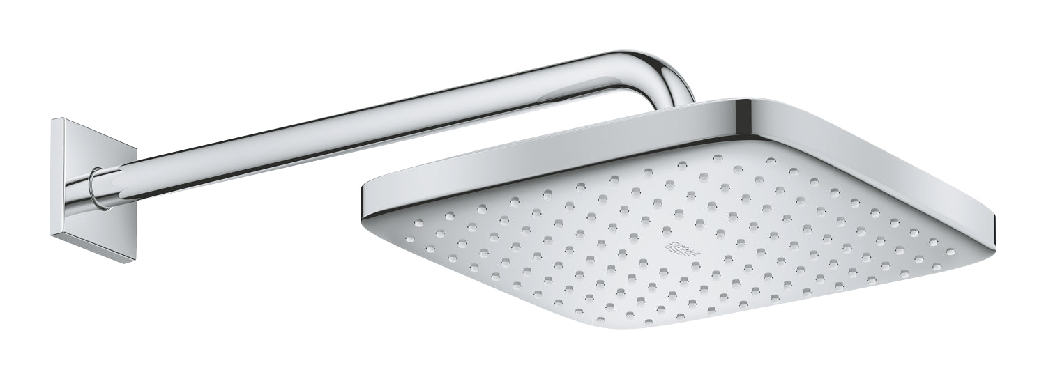 Grohe Tempesta 250 Kare Tepe Duşu Tek Akışlı, 25 cm (Duvardan Dirsek Dahil)