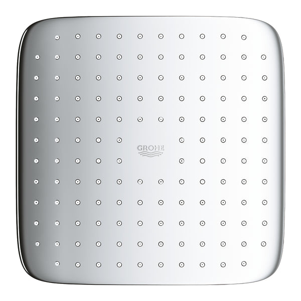 Grohe Tempesta 250 Kare Tepe Duşu Tek Akışlı, 25 cm, Krom-Beyaz