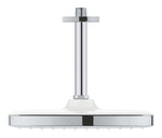 Grohe Tempesta 250 Kare Tepe Duşu Tek Akışlı, 25 cm (Tavandan Dirsek Dahil) Krom-Beyaz
