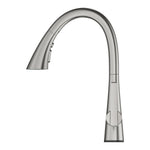 Grohe Zedra Touch Elektronik Spiralli Eviye Bataryası, Paslanmaz Çelik