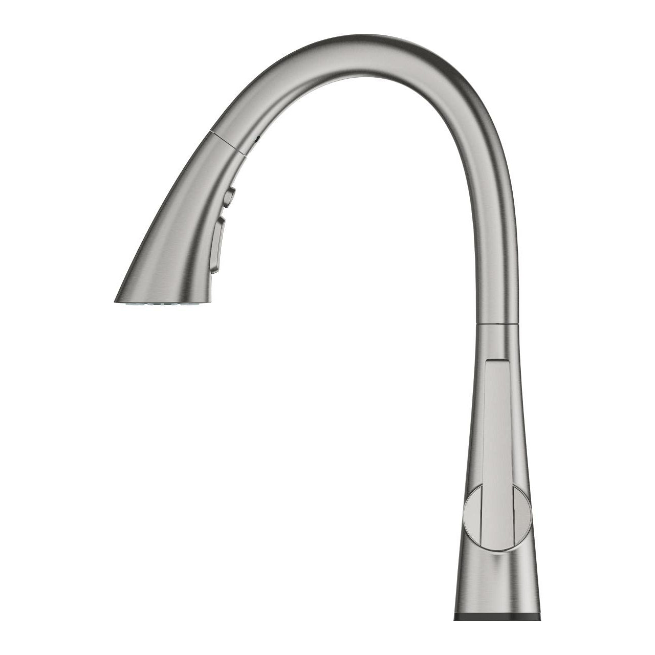 Grohe Zedra Touch Elektronik Spiralli Eviye Bataryası, Paslanmaz Çelik