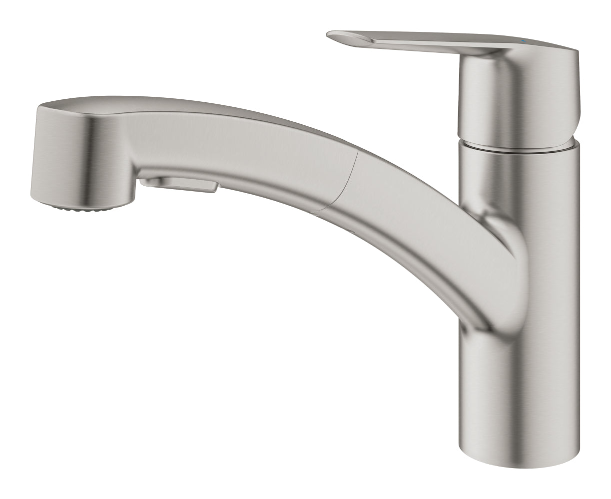 Grohe Start Spiralli Eviye Bataryası, Paslanmaz Çelik