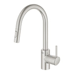 Grohe Concetto Spiralli Eviye Bataryası, Paslanmaz Çelik