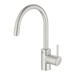 Grohe Concetto Eviye Bataryası, Paslanmaz Çelik