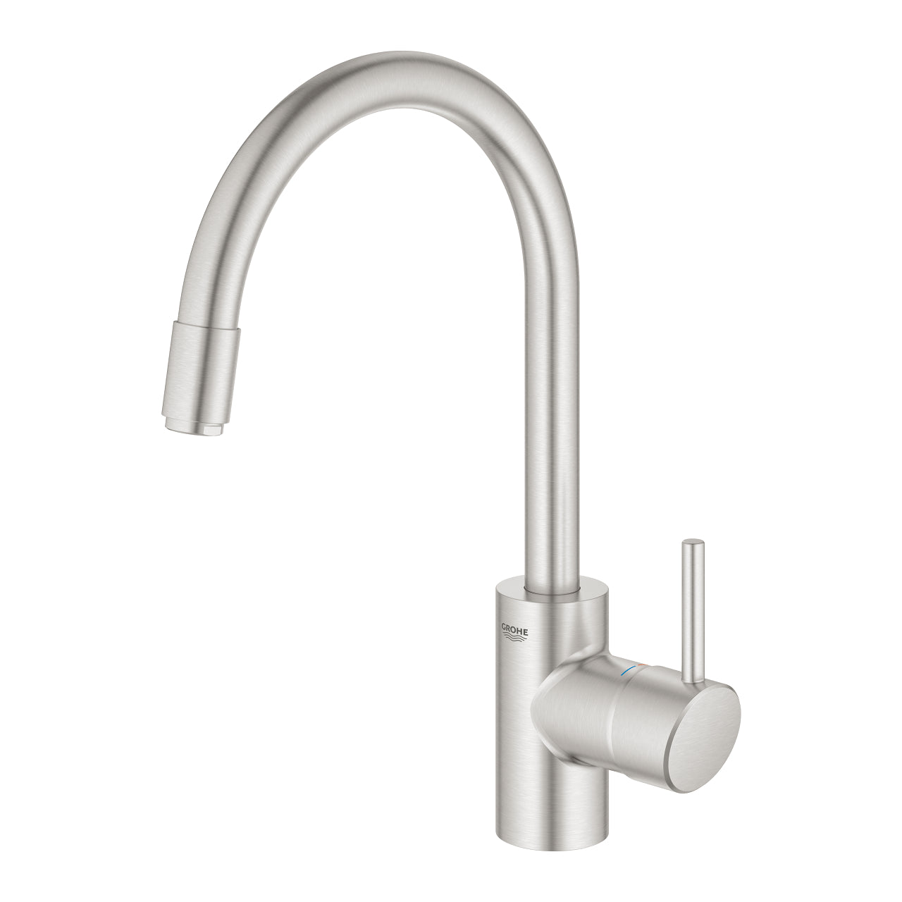 Grohe Concetto Eviye Bataryası, Paslanmaz Çelik