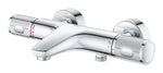 Grohe GROHE Precision FeelBath termostat - S-bağlantılar - metal rozet